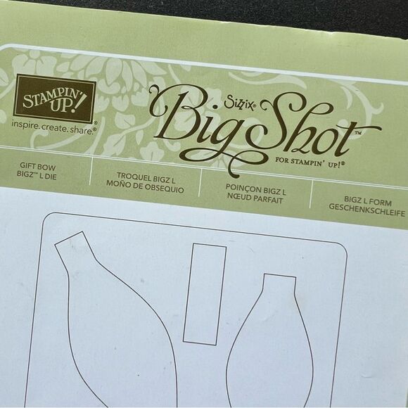 Stampin’Up Large Bigz Die Gift Bow  - Picture 2 of 11